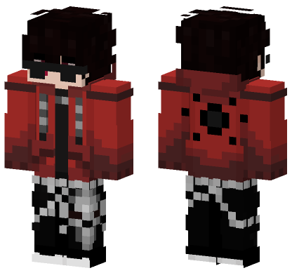 Red 3 Minecraft Bedrock skin