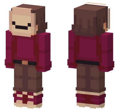 Red 4 Minecraft Bedrock skin