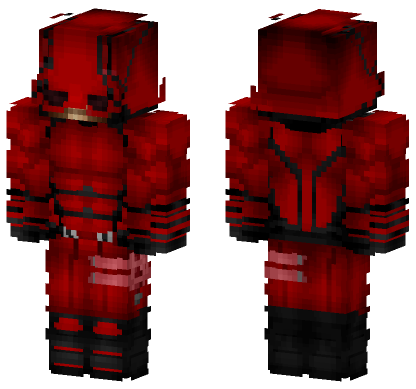 Red Armored Skin Minecraft Bedrock skin