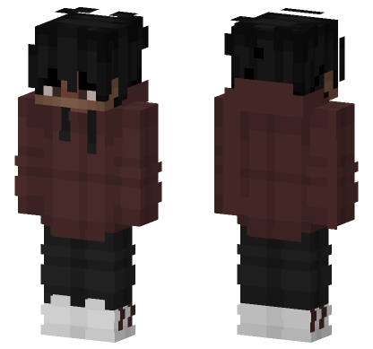 Red Chinnamon Minecraft Bedrock skin