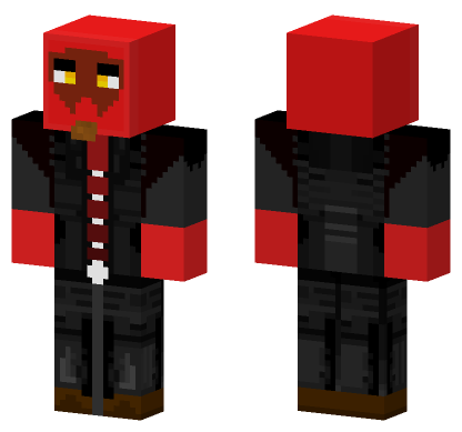 Red Demon Skin Minecraft Bedrock skin