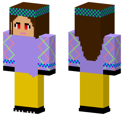 Red Eye 5729228 Minecraft Bedrock skin
