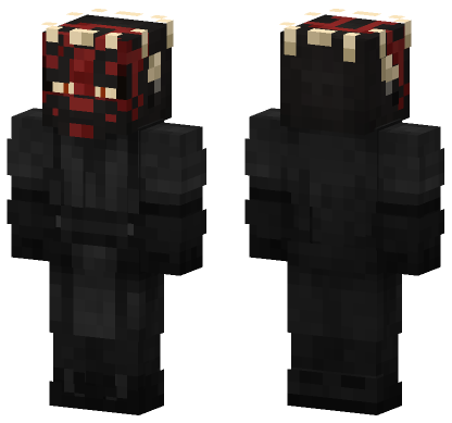 Red Eyed Demon Minecraft Bedrock skin