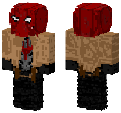 Red Hood 6485557 Minecraft Bedrock skin