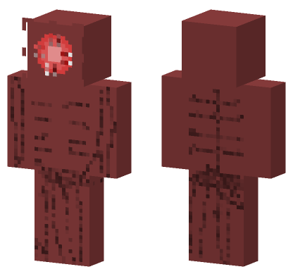 Red Mage Robes Minecraft Bedrock skin
