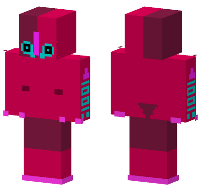 Red Nightmare Skin Minecraft Bedrock skin