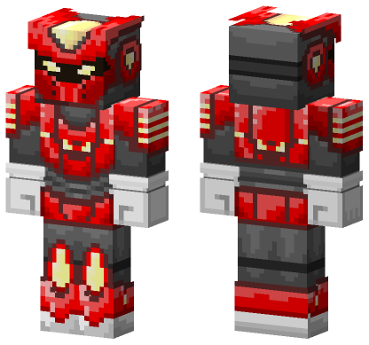 Red Ralpha Skin Minecraft Bedrock skin