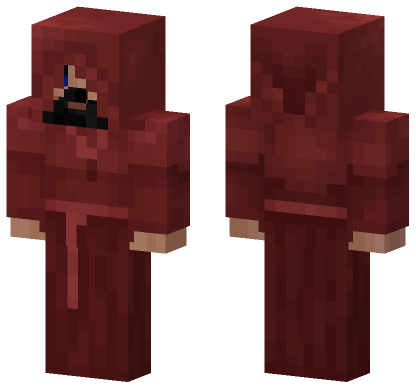 Red Robe Minecraft Bedrock skin