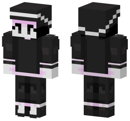 Requested Black Spy Woman Minecraft Bedrock skin