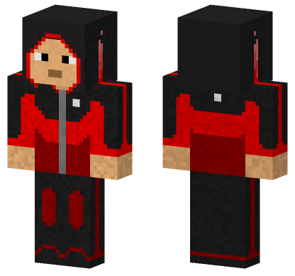 Rescue Runner Red Minecraft Bedrock skin
