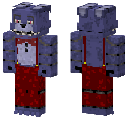 Retro Bonnie 1987 Minecraft Bedrock skin