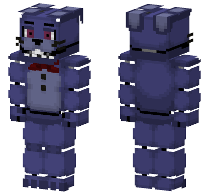 Retro Bonnie Minecraft Bedrock skin