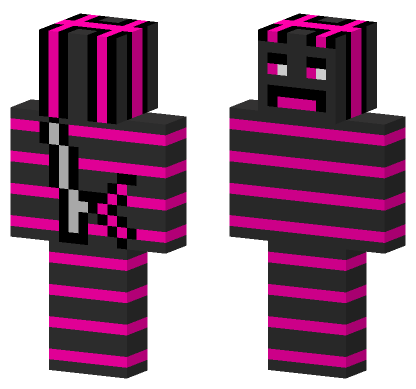 Retro Samurai Minecraft Bedrock skin