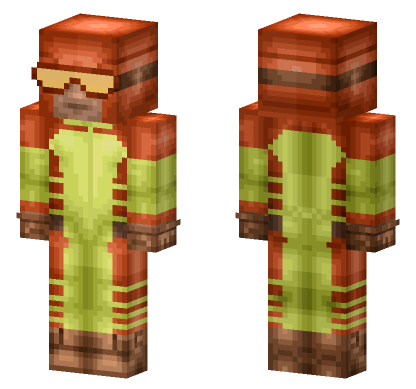 Rex Splode Season 1 Minecraft Bedrock skin