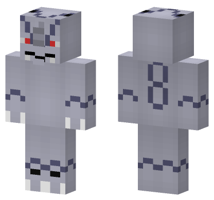 Rhyhorn Pokemon Skin Minecraft Bedrock skin