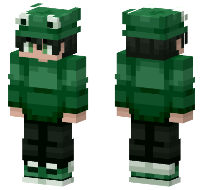 Rico Green Outfit Minecraft Bedrock skin