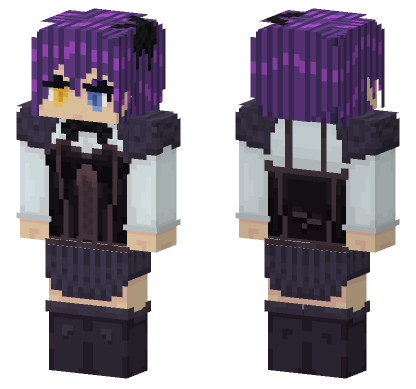 Rikka Takanashi Love Chunibyo Minecraft Bedrock skin