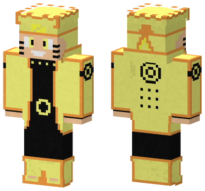 Rikudou Sennin HD Naruto Shippuden Minecraft Bedrock skin