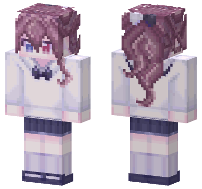 Rimmazemmer Girl Minecraft Bedrock skin
