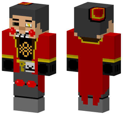 Ringmaster Blocky Minecraft Bedrock skin