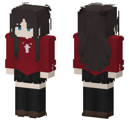 Rintohsaka Skin Minecraft Bedrock skin