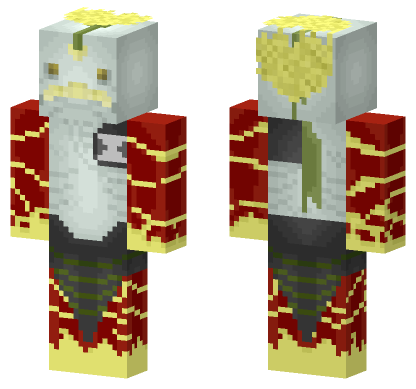 Ripjaws Heatblast Ben 10 Minecraft Bedrock skin