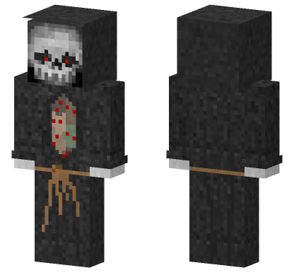 Ripping Reaper Of Souls Minecraft Bedrock skin