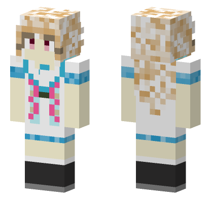 Riri Kashima Minecraft Bedrock skin
