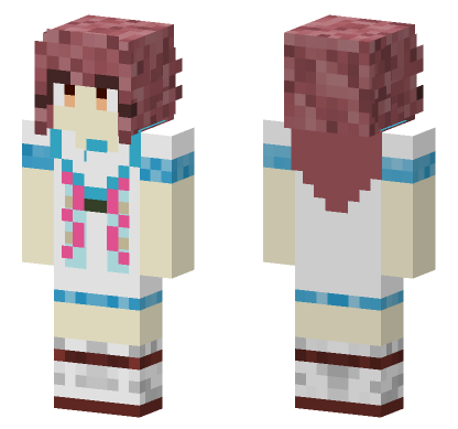 Ritsu Tono Minecraft Bedrock skin