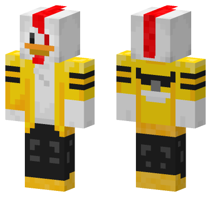 Riusplay Yellow Outfit Minecraft Bedrock skin