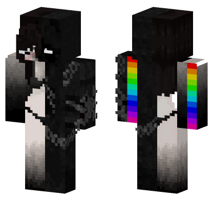 Rize Bikini Minecraft Bedrock skin