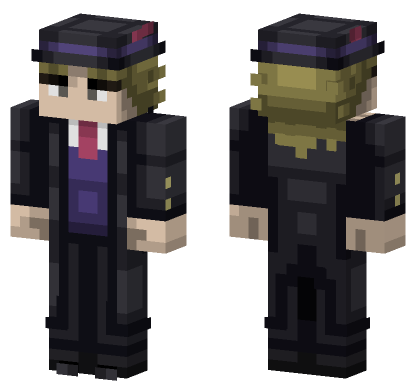 Robert E O Speedwagon Minecraft Bedrock skin