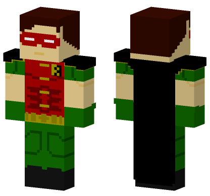 Robin Jason Todd DC Comics Minecraft Bedrock skin