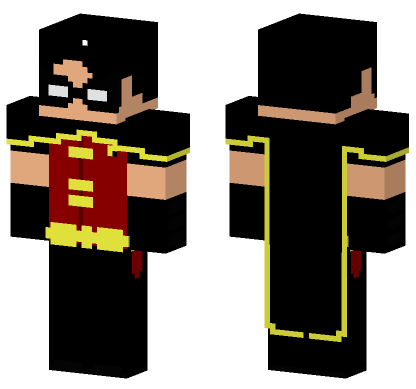 Robin Justi A Jovem Minecraft Bedrock skin
