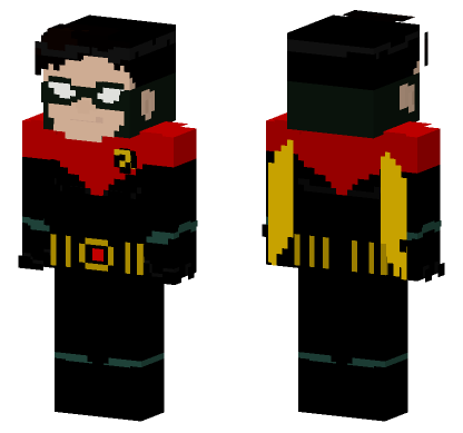 Robin Matthew McGinnis Minecraft Bedrock skin