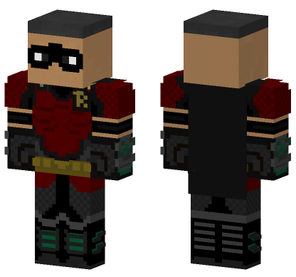 Robin Tim Drake Titans HBO Minecraft Bedrock skin