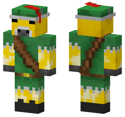 Robinhood Moobloom Minecraft Bedrock skin