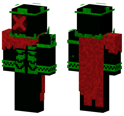 Roblox Forsaken Rework Minecraft Bedrock skin