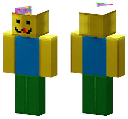 Roblox Party Noob Skin Minecraft Bedrock skin