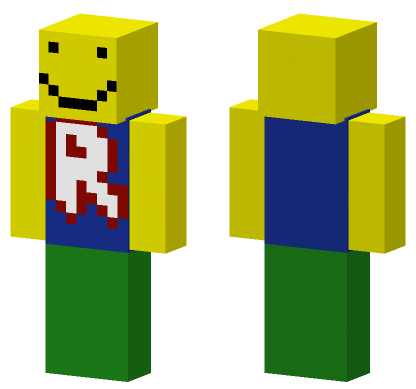 Roblox Skin 3 Minecraft Bedrock skin