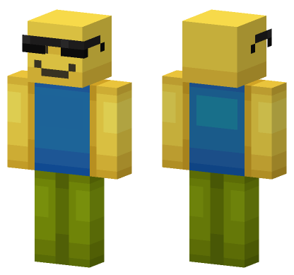 Roblox Skin 6 Minecraft Bedrock skin