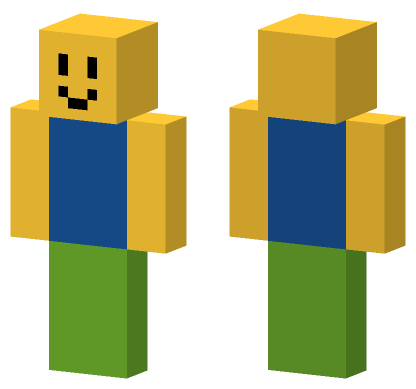 Roblox Skin Minecraft Bedrock skin