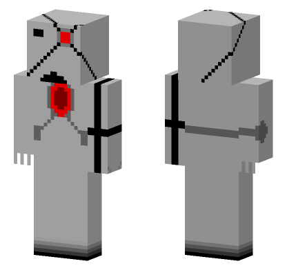 Robot For Competition Minecraft Bedrock skin