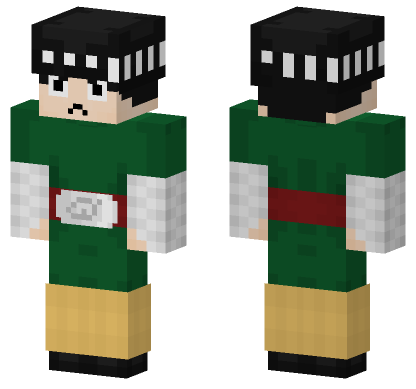 Rock Lee 5337034 Minecraft Bedrock skin