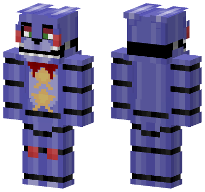 Rockstar Bonnie Minecraft Bedrock skin