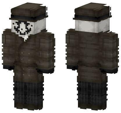 Rorschach Wachtmen Minecraft Bedrock skin
