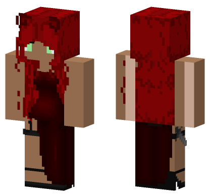 Rose Morningstar Minecraft Bedrock skin