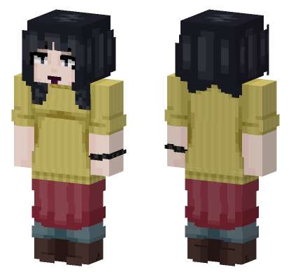 Rosemary Walten Grief Minecraft Bedrock skin