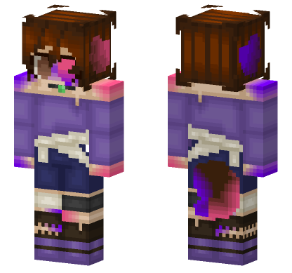 Rosli Oc Minecraft Bedrock skin