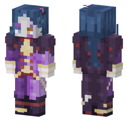 Roswaal L. Mathers Minecraft Bedrock skin